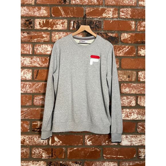 Fila gray crewneck sweatshirt - Picture 1 of 5